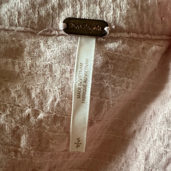 Free People Fever Dream Oversized Slouchy Split Neck Knit Top - Picture 8 of 10